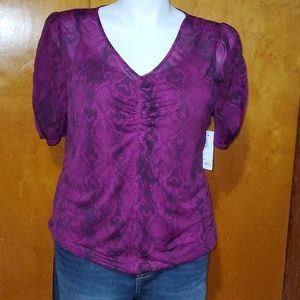 XL Apt 9 deep fushia, tank and shell NWT